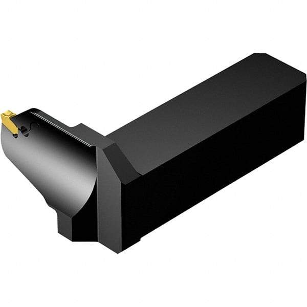 Sandvik Coromant - Left Hand, 32mm Max Depth of Cut, Indexable Grooving Tool Holder - 25mm Shank Height, 25mm Shank Width, Through Coolant - Industrial Tool & Supply