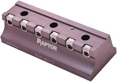 Raptor Workholding - 1-1/2" Jaw Width, 12" High x 17" Long x 7" Wide Dovetail Vise - For Use with 4 & 5 Axis Workholding Systems - Industrial Tool & Supply