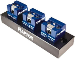 Raptor Workholding - 3/4" Jaw Width, 2-7/8" High x 10" Long x 4" Wide Dovetail Vise - For Use with 4 & 5 Axis Workholding Systems - Industrial Tool & Supply