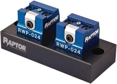 Raptor Workholding - 3/4" Jaw Width, 4" High x 8-1/2" Long x 4" Wide Dovetail Vise - For Use with 4 & 5 Axis Workholding Systems - Industrial Tool & Supply
