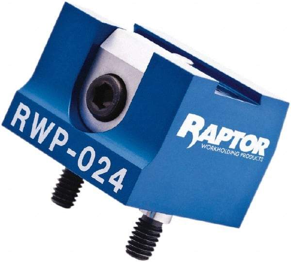 Raptor Workholding - 3/4" Jaw Width, 1-1/2" High x 2" Long x 2" Wide Dovetail Vise - For Use with 4 & 5 Axis Workholding Systems - Industrial Tool & Supply
