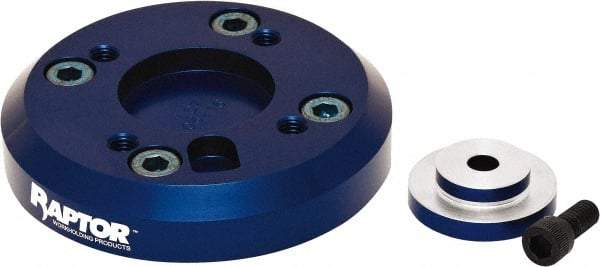 Raptor Workholding - 3-15/16" Jaw Width, 3/4" High Riser - For Use with 4 & 5 Axis Workholding Systems - Industrial Tool & Supply