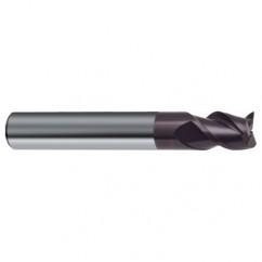 1/2" Dia. - 2-1/2" OAL - 3 FL 45 Helix Firex Carbide End Mill - Industrial Tool & Supply