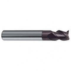 1/2" Dia. - 2-1/2" OAL - 3 FL 45 Helix Firex Carbide End Mill - Industrial Tool & Supply