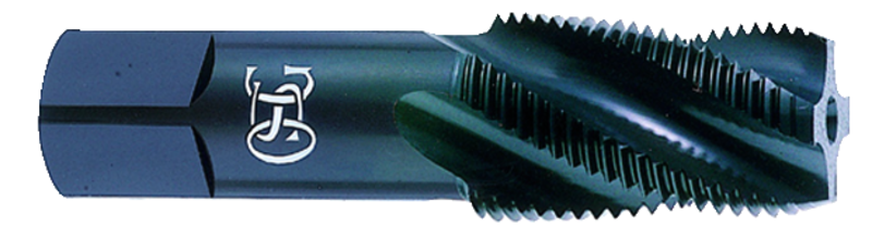 1-11-1/2 Dia. - 5 FL - HSS - Steam Oxide Standard Spiral Flute Pipe Tap - Industrial Tool & Supply