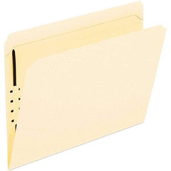 Pendaflex - 8-1/2 x 11", Letter Size, Manila, File Folders with Top Tab - Straight Tab Cut Location - Industrial Tool & Supply