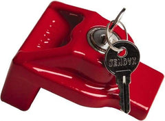 Jendyk - Glad Hand Lock - For Use with Semi-Trailer Glad Hand Air Brake Connections - Industrial Tool & Supply