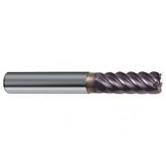 1/2" Dia. - 3" OAL - 45° Helix Firex Carbide End Mill - 6 FL - Industrial Tool & Supply