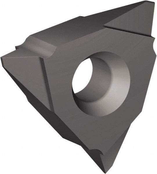 Vargus - 2VER11 Partial Profile 55° Grade VTX External On Edge Threading Insert - TiAlN Finish, 48-16" External TPI, 1/4" Inscribed Circle, Right Hand Cut - Industrial Tool & Supply