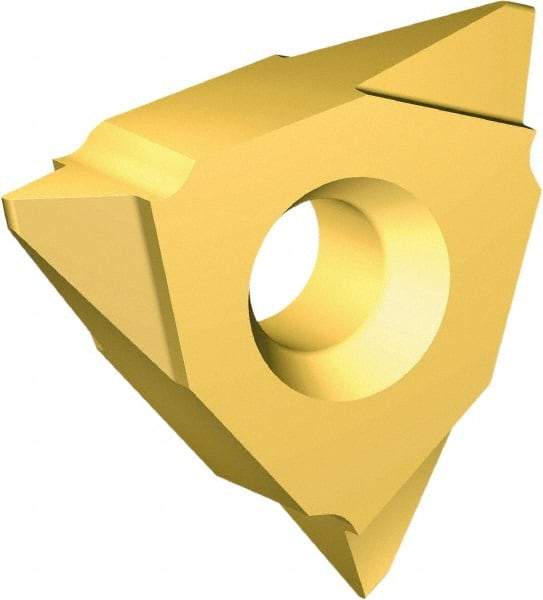 Vargus - 5VIR27 ABUT Grade VKX Internal On Edge Threading Insert - TiN Finish, 3" Internal TPI, 5/8" Inscribed Circle, Right Hand Cut - Industrial Tool & Supply