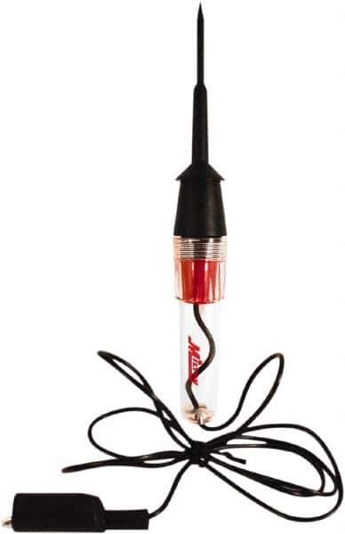 Milton - 6 V to 24 V, Circuit Continuity Tester - LED Display, AC Adapter Power Supply - Industrial Tool & Supply