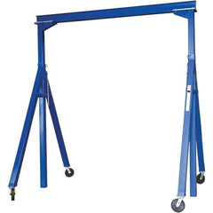 Vestil - 4,000 Lb Load Capacity, Steel Gantry Crane - 15' Span - Industrial Tool & Supply