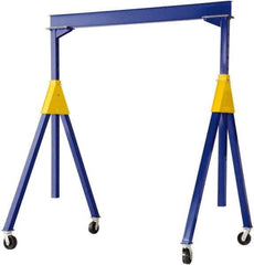 Vestil - 4,000 Lb Load Capacity, Steel Gantry Crane - 15' Span - Industrial Tool & Supply