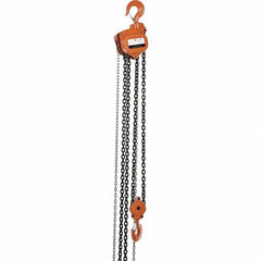 Vestil - 10,000 Lb Lifting Capacity, 15' Lift Height, Hand Hoist - Made from Chain - Industrial Tool & Supply