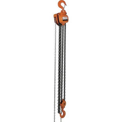 Vestil - 10,000 Lb Lifting Capacity, 10' Lift Height, Hand Hoist - Made from Chain - Industrial Tool & Supply