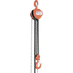 Vestil - 4,000 Lb Lifting Capacity, 20' Lift Height, Hand Hoist - Made from Chain - Industrial Tool & Supply
