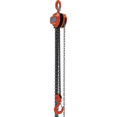 Vestil - 4,000 Lb Lifting Capacity, 10' Lift Height, Hand Hoist - Made from Chain - Industrial Tool & Supply