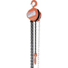 Vestil - 2,000 Lb Lifting Capacity, 20' Lift Height, Hand Hoist - Made from Chain - Industrial Tool & Supply