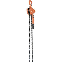 Vestil - 6,000 Lb Lifting Capacity, 20' Lift Height, Lever Hoist - Made from Chain - Industrial Tool & Supply