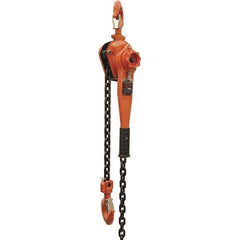 Vestil - 6,000 Lb Lifting Capacity, 10' Lift Height, Lever Hoist - Made from Chain - Industrial Tool & Supply