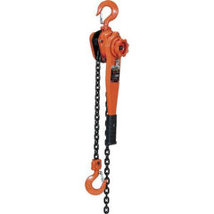 Vestil - 3,000 Lb Lifting Capacity, 20' Lift Height, Lever Hoist - Made from Chain - Industrial Tool & Supply