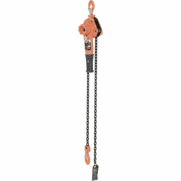 Vestil - 1,500 Lb Lifting Capacity, 5' Lift Height, Lever Hoist - Made from Chain - Industrial Tool & Supply