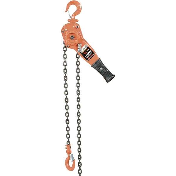 Vestil - 1,500 Lb Lifting Capacity, 20' Lift Height, Lever Hoist - Made from Chain - Industrial Tool & Supply