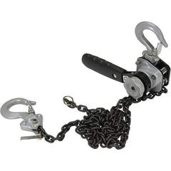 Vestil - 500 Lb Lifting Capacity, 5' Lift Height, Lever Hoist - Made from Chain - Industrial Tool & Supply
