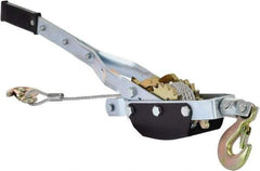 Vestil - 2,000 to 4,000 Lb Lifting Capacity, 10' Lift Height, Puller Hoist - Made from Wire Rope - Industrial Tool & Supply