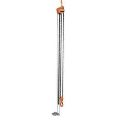 Vestil - 6,000 Lb Lifting Capacity, 15' Lift Height, Hand Hoist - Made from Chain - Industrial Tool & Supply