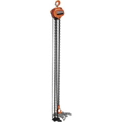 Vestil - 4,000 Lb Lifting Capacity, 20' Lift Height, Hand Hoist - Made from Chain - Industrial Tool & Supply