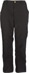 Viking - Size M, Black, Waterproof Pants - 6 Pockets, Zipper with Hook & Loop Ankle, Hook & Loop Wrist - Industrial Tool & Supply