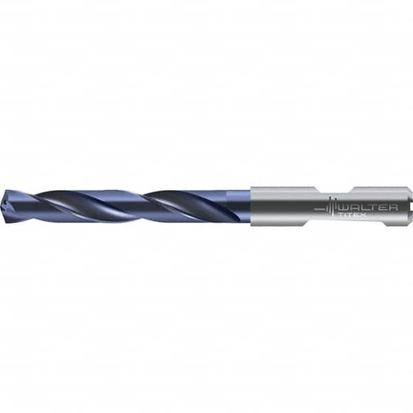 Walter-Titex - 12.3mm 140° Solid Carbide Jobber Drill - Industrial Tool & Supply