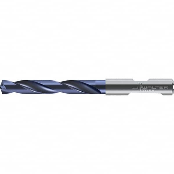 Walter-Titex - 9mm 140° Solid Carbide Jobber Drill - Industrial Tool & Supply