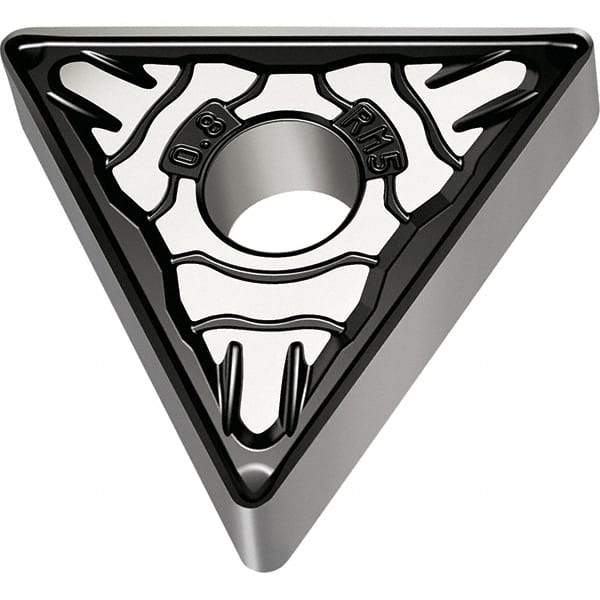 Walter - TNMG432 RM5 Grade WSM30S Carbide Turning Insert - TiALN/Al2O3 Finish, 60° Triangle, 1/2" Inscr Circle, 3/16" Thick, 0.031" Corner Radius - Industrial Tool & Supply