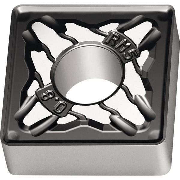 Walter - SNMG644 RM5 Grade WSM20S Carbide Turning Insert - TiALN/Al2O3 Finish, 90° Square, 3/4" Inscr Circle, 1/4" Thick, 0.063" Corner Radius - Industrial Tool & Supply