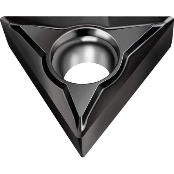 Walter - TCGT1.21.20.5 FN2 Grade WNN10 Carbide Turning Insert - Proprietary Finish, 60° Triangle, 5/32" Inscr Circle, 5/64" Thick, 0.008" Corner Radius - Industrial Tool & Supply