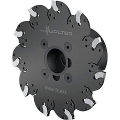 Walter - Arbor Connection, 3mm Cutting Width, 33mm Depth of Cut, 4.92mm Cutter Diam, 1" Hole DIam, 11 Tooth Indexable Slotting Cutter - F5055 Toolholder, SX-3.. Insert, Right Hand Cutting Direction - Industrial Tool & Supply