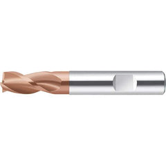 Walter-Prototyp - 10mm, 30mm LOC, 10mm Shank Diam, 72mm OAL, 3 Flute, Solid Carbide Square End Mill - AlCrN Finish, Spiral Flute, 35° Helix, Right Hand Cut, Right Hand Flute, Series MC232 - Industrial Tool & Supply