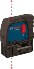 Bosch - 2 Beam 100' Max Range Self Leveling Dot Laser Level - 1/4" at 100' & 1/8" at 30' Accuracy, Battery Included - Industrial Tool & Supply