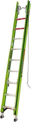 Little Giant Ladder - 20' High, Type IAA Rating, Fiberglass Extension Ladder - 375 Lb Capacity, 18' Working Length - Industrial Tool & Supply