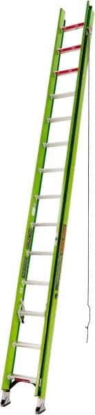 Little Giant Ladder - 28' High, Type IAA Rating, Fiberglass Extension Ladder - 375 Lb Capacity, 24' Working Length - Industrial Tool & Supply