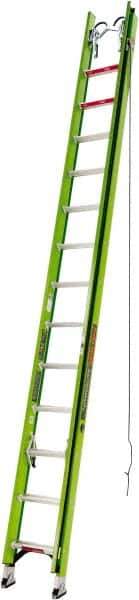 Little Giant Ladder - 28' High, Type IAA Rating, Fiberglass Extension Ladder - 375 Lb Capacity, 24' Working Length - Industrial Tool & Supply