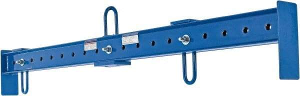 Vestil - 2,500 Lb Capacity Adjustable Spreader Beam - Industrial Tool & Supply