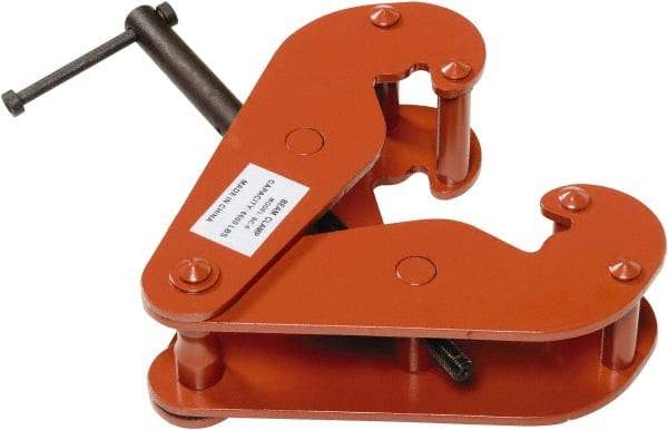 Vestil - 6,000 Lb Capacity Beam Clamp - Industrial Tool & Supply