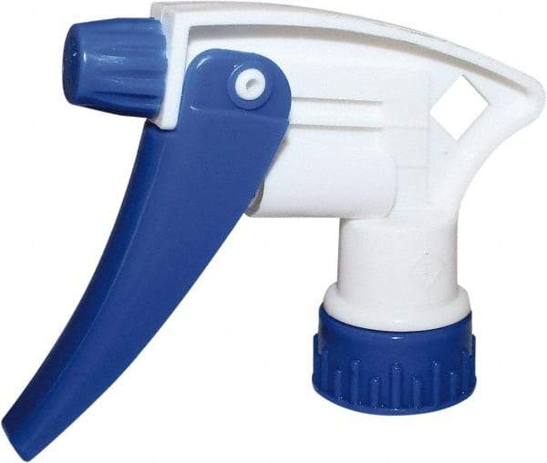 PRO-SOURCE - Plastic Trigger Sprayer - Blue/White, 9-1/4" Dip Tube Length - Industrial Tool & Supply