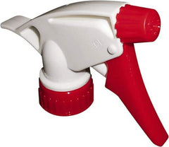 PRO-SOURCE - Plastic Trigger Sprayer - Red/White, 7-1/4" Dip Tube Length - Industrial Tool & Supply