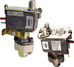 Barksdale - 250 to 3,000 psi Adjustable Range, 7,000 Max psi, Sealed Piston Pressure Switch - 1/4 NPT Female, 18in Free Leads, 2 x SPDT Contact, Nickel Plated Al Wetted Parts, 2% Repeatability - Industrial Tool & Supply