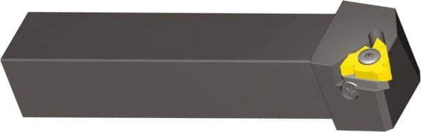 Vargus - External Thread, Left Hand Cut, 1" Shank Width x 1" Shank Height Indexable Threading Toolholder - 6" OAL, 3EL Insert Compatibility, AL Toolholder, Series OffSet Qualified - Industrial Tool & Supply