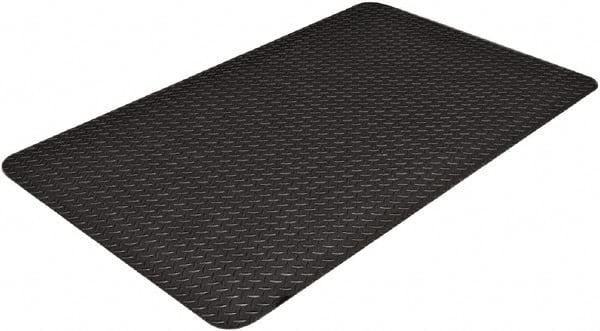 Ability One - 12' Long x 3' Wide x 9/16" Thick Dry/Wet Environment Heavy Duty Anti-Fatigue Matting - Industrial Tool & Supply
